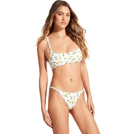 Summercrush Plaited Detail Hipster Bikini Bottom - Women's