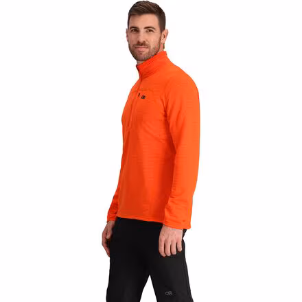 Vigor Grid Fleece Half-Zip Jacket - Men's