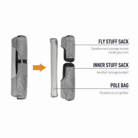 ALTO TR2 PLUS Tent: 2-Person 3-Season