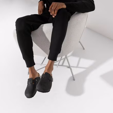 Boston Leather Clog - Men's