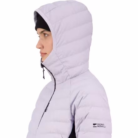Atmos Wool x Down Insulation Hooded Jacket - Women's