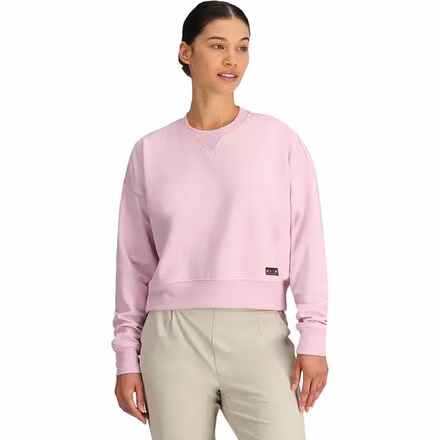 Essential Fleece Crew Pullover - Women's
