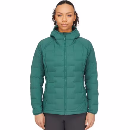 Cubit Stretch Down Hooded Jacket - Women's