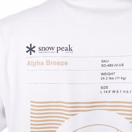 Alpha Breeze Typography T-Shirt