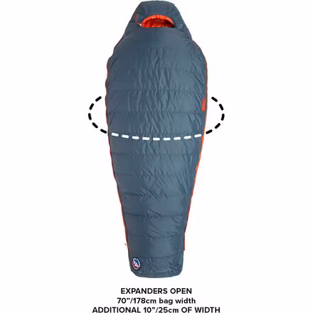 Torchlight Sleeping Bag: 20F Down