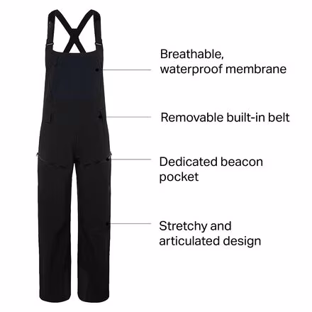 Recon Stretch Bib Pant - Women's