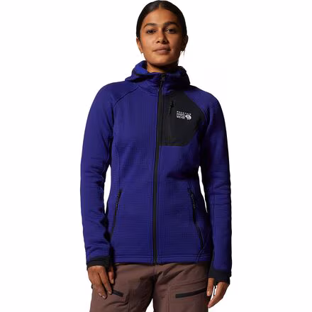 Polartec Power Grid Full-Zip Hooded Jacket- Women's