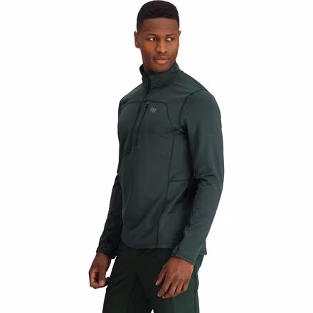 Vigor Grid Fleece Half-Zip Jacket - Men's