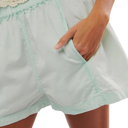 Get Free Poplin Pull-On Short - Women's