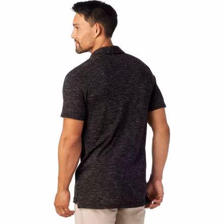 Merino Hemp Blend Short-Sleeve Polo Shirt - Men's