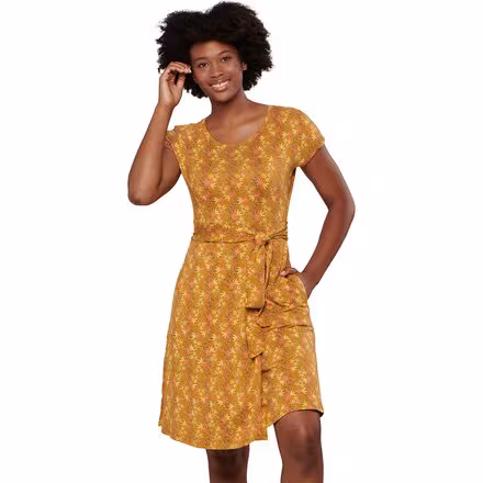 Cue Wrap Short-Sleeve Shirt Dress - Women's