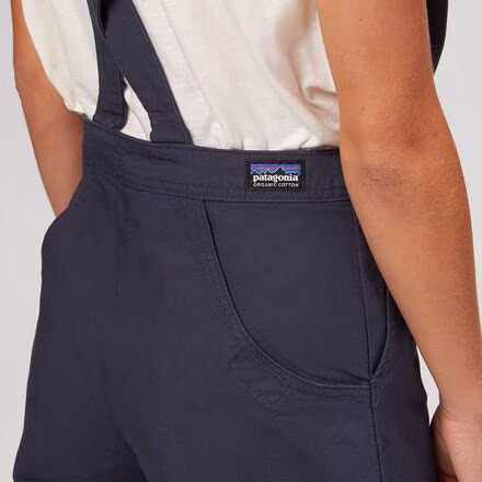 Stand Up Cropped Overalls - Women's