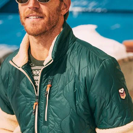 Archive Mixed-Media Sherpa Jacket - Men's