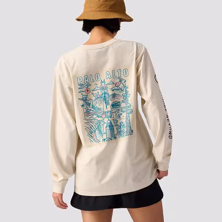 Palo Alto Long-Sleeve Crew T-Shirt