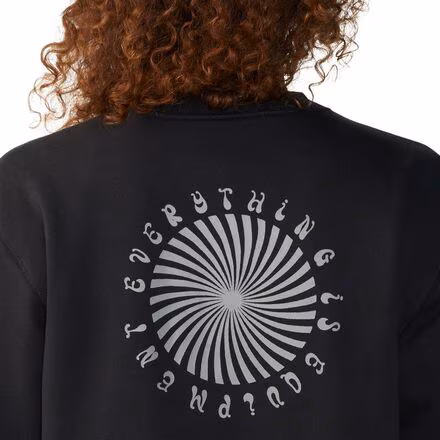 Spiral Pullover Crew Sweatshirt - Women's