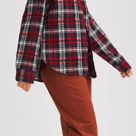 Plaid Flannel Shirt - Women's