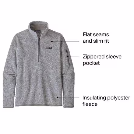 Better Sweater 1/4-Zip Fleece Jacket - Women's