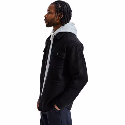 Wool Long-Sleeve Overshirt - Men's