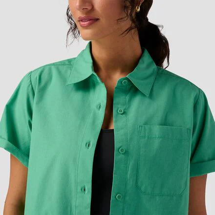Cotton Button-Up - Women's
