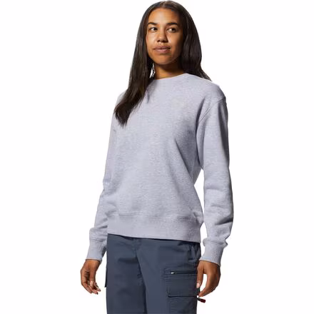 Logo Pullover Crew Sweatshirt - Women's