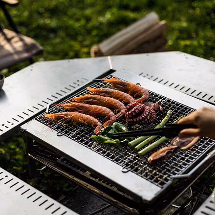 Pack & Carry Fireplace Stainless Grill Net