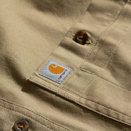 Rugged Flex Midweight Canvas Long-Sleeve Shirt - Men's