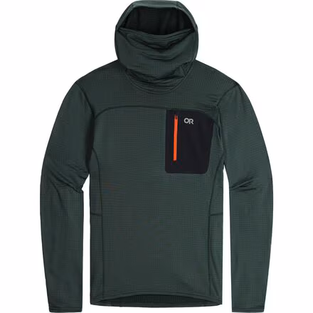 Vigor Grid Fleece Pullover Hoodie - Men's
