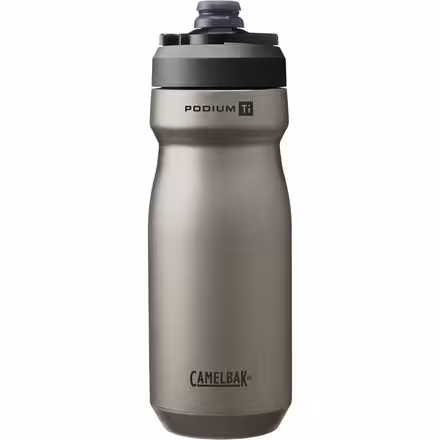 Podium Titanium 18oz Bike Bottle