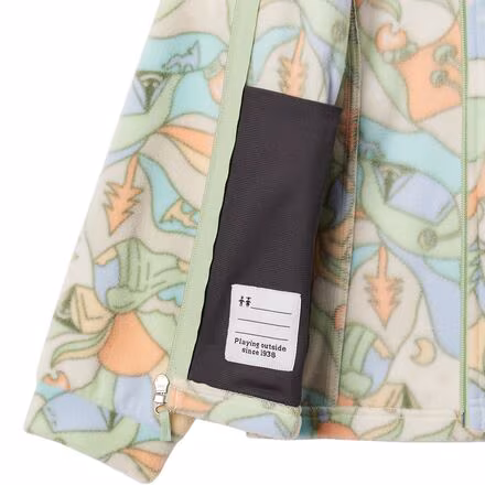 Benton Springs II Printed Fleece Jacket - Girls'