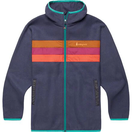 Teca Fleece Hooded Full-Zip Jacket - Plus Size - Women's