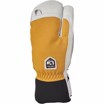 Army Leather Patrol 3-Finger Glove - Men's