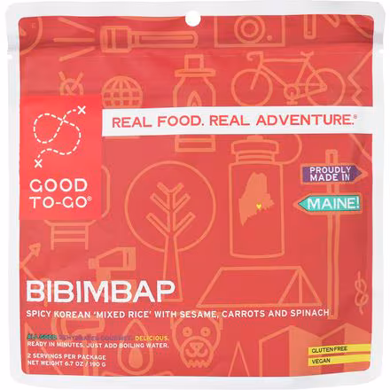 Korean Bibimbap Double Serving Entree