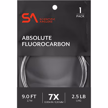 Absolute Fluorocarbon 9-Foot Leader