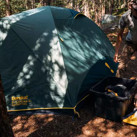 El Capitan 4+ Outfitter Tent: 4-Person 3-Season