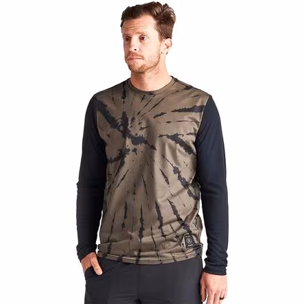 Willow Knit Atlas Tie Dye Long-Sleeve T-Shirt - Men's