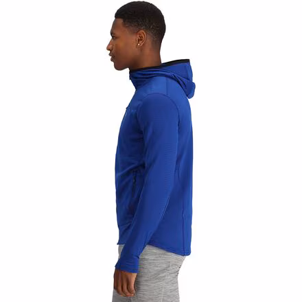 Vigor Grid Fleece Full-Zip Hooded Jacket - Men's