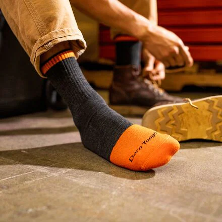 Steely Micro Crew Cushion Sock- Men's