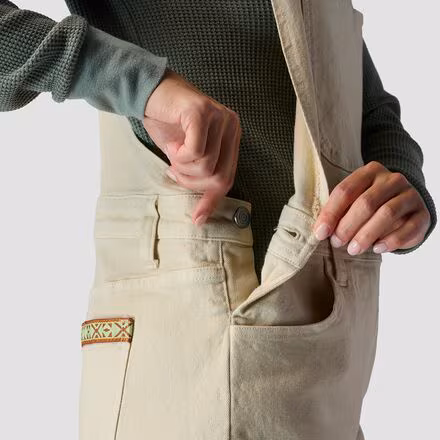 Cotton Canvas Hiking Bib - Women's