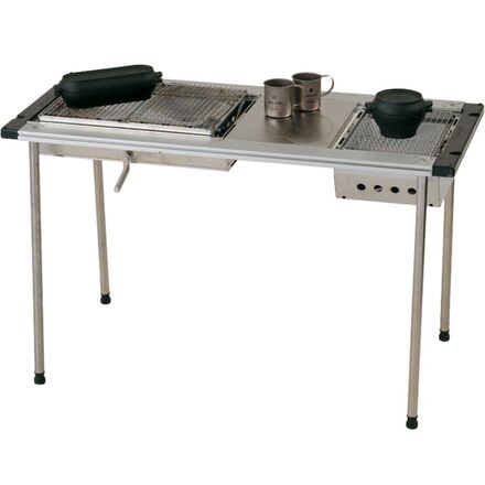 Iron Grill Table Four Unit Frame