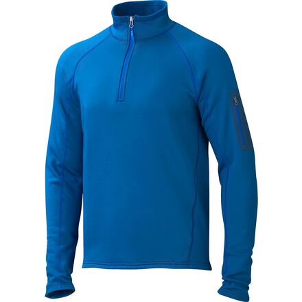 Stretch 1/2-Zip Fleece Jacket - Men's