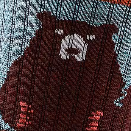 Bear Town Micro Crew Light Cushion Sock - Women's