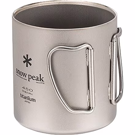 Titanium Double Wall Cup 450
