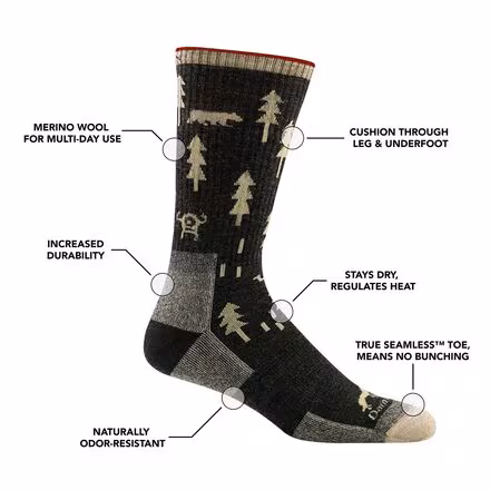 ABC Boot Cushion Sock - Men's