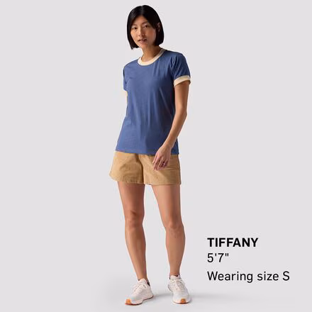 Ringer Short-Sleeve T-Shirt - Women's