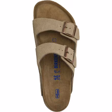 Arizona Soft Footbed Suede Narrow Sandal - Women's