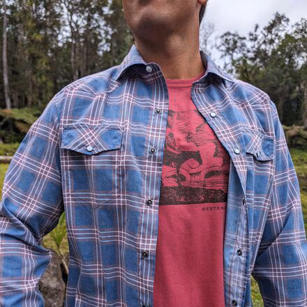 Palaka Nui Long-Sleeve Snap Shirt - Men's