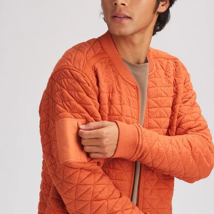 Quilted Military Jacket - Men's