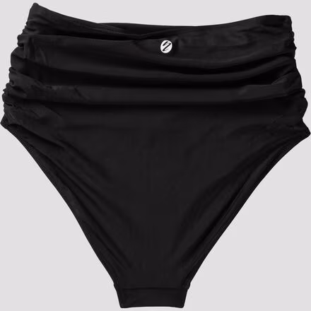 Ruched High Rise Bikini Bottom - Women's