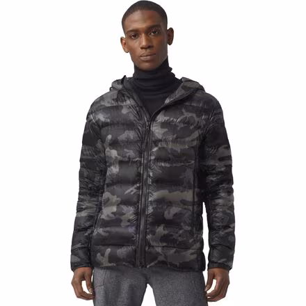 Crofton Print Hoodie Black Label - Men's