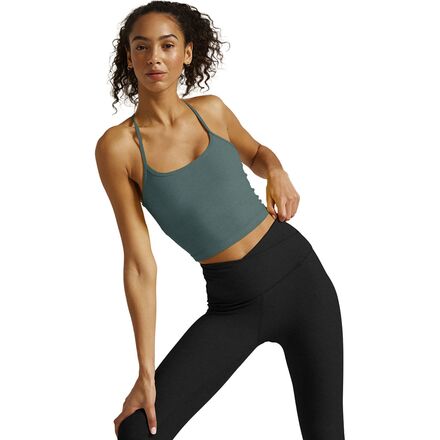 Spacedye Slim Racerback Cropped Tank Top - Women's